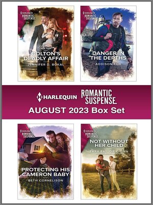 cover image of Harlequin Romantic Suspense August 2023--Box Set